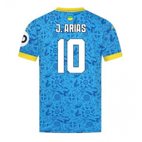 Billige Fotballdrakt Wolves Jhon Arias #10 Replika Tredjedrakt 2025-26 Kortermet Billige Fotballdrakt Wolves Jhon Arias #10 Replika Tredjedrakt 2025-26 Kortermet